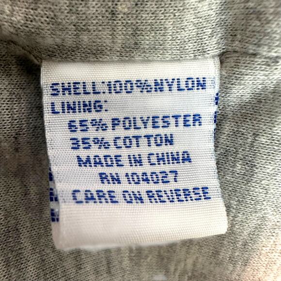 Vintage Russell UNC Carolina Tar Heels Pullover Windbreaker Jacket Mens L - Picture 9 of 13